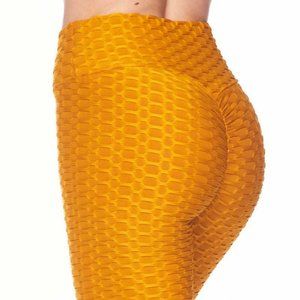 Biker Shorts - Golden Yellow - Small